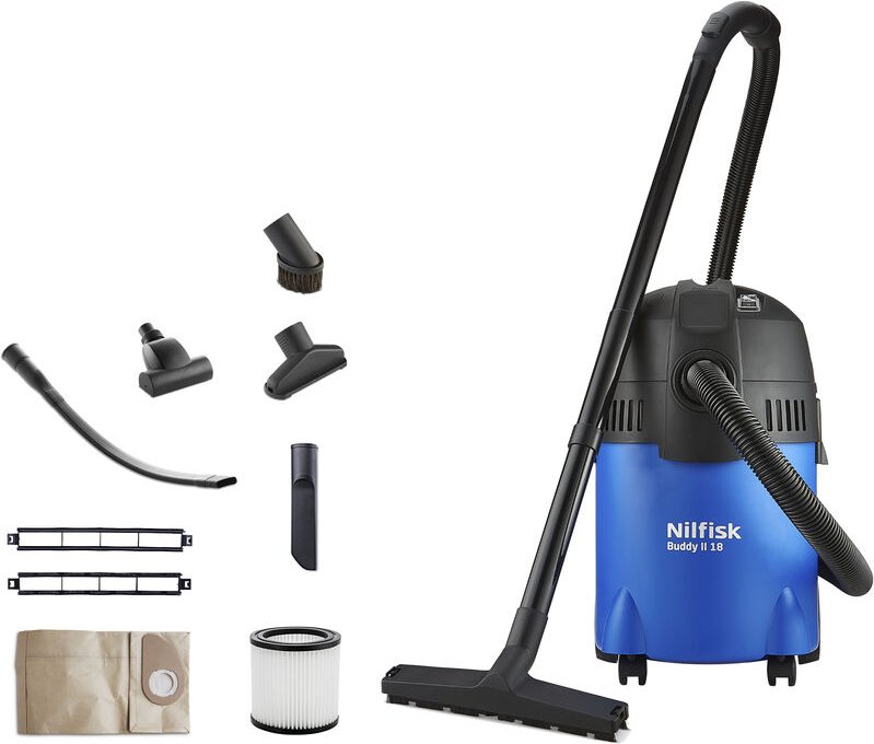 Nilfisk Buddy II 18 Premium Car Cleaner Nass- und Trockensauger