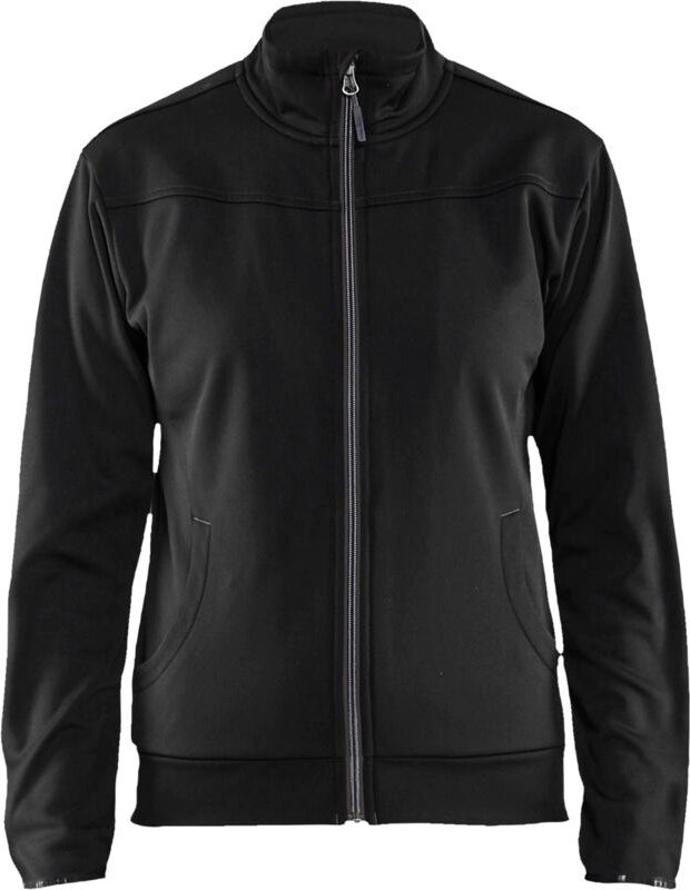 Arbeits-Trainingsjacke für Damen 3394 - Schwarz/Dunkelgrau XXXL