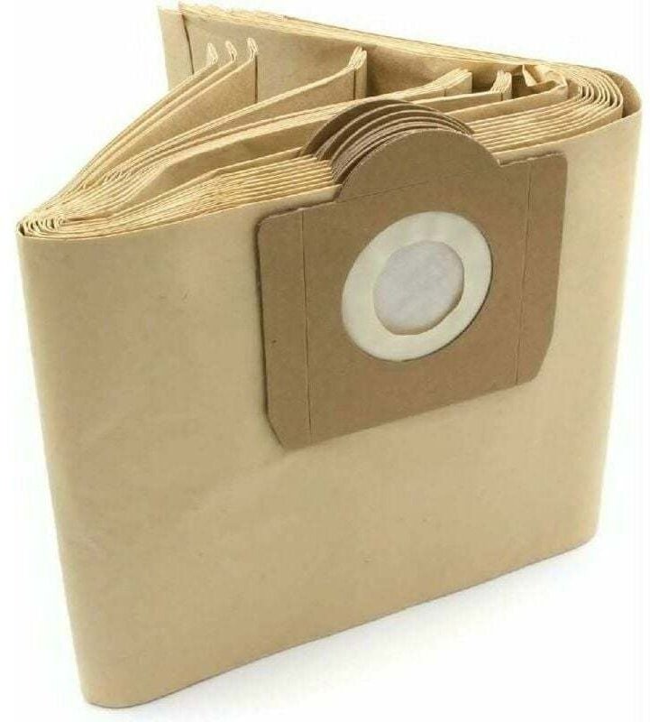 10 Stück Papiertüten, Staubsaugerbeutel kompatibel mit Kärcher, ersetzt 6.959-130.0