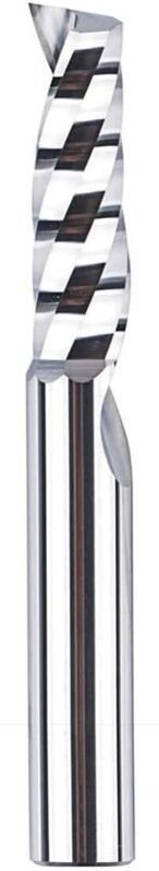 6-mm-Schaftfräser für Aluminium, einschneidiger Schaftfräser, 1 Vollhartmetall-Fräser, 22-mm-CNC-Fräser für Holz und Alu...