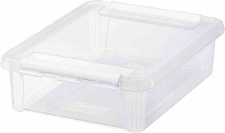 Clipbox transparent flach 8 l Smartstore Home 14