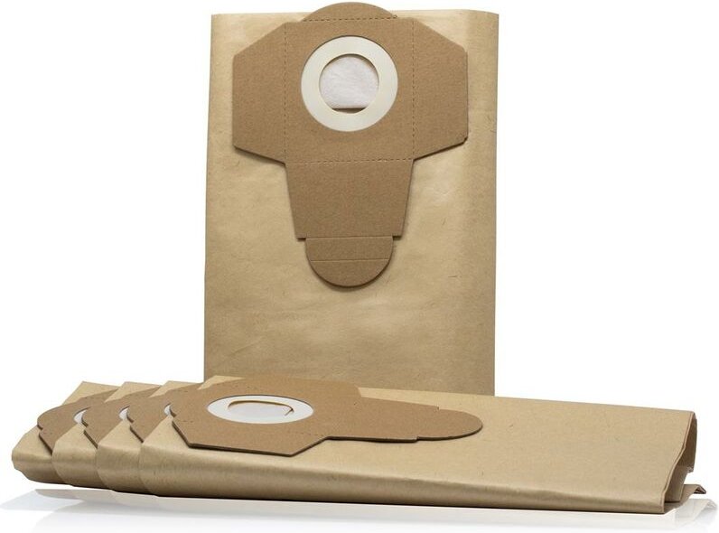 5 Staubsaugerbeutel passend für Parkside Nass Trockensauger pnts 30, pnts 1250/9, pnts 1300, pnts 1400, pnts 1500