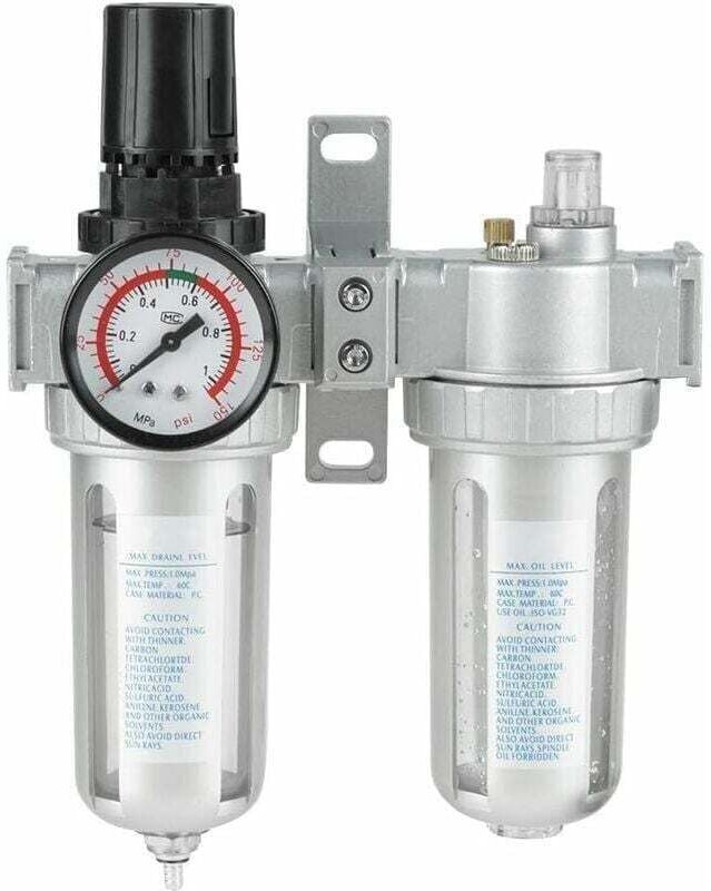 Druckluftfilterregler-Öler, Luftkompressorfilterregler, Druckluftfilterregler-Kombination aus Wasserabscheider und Öl-Wa...