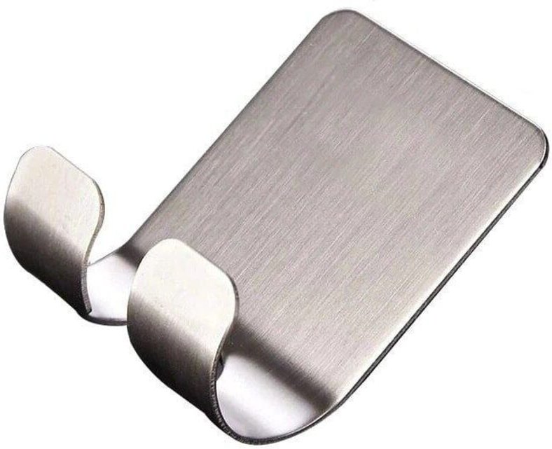 Selbstklebender Aufhänger aus Edelstahl