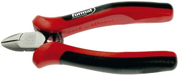 Elektronik-Seitenschneider 110mm mit Wate und Feder - Format