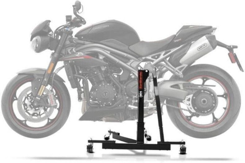 Zentralstütze kompatibel mit Triumph Speed Triple RS 18-20 Motorradheber Power-Evo ConStands