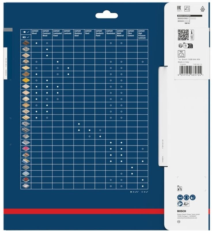 Bosch EXPERT Kreissägeblatt Wood, 254x25,4 mm, Z120