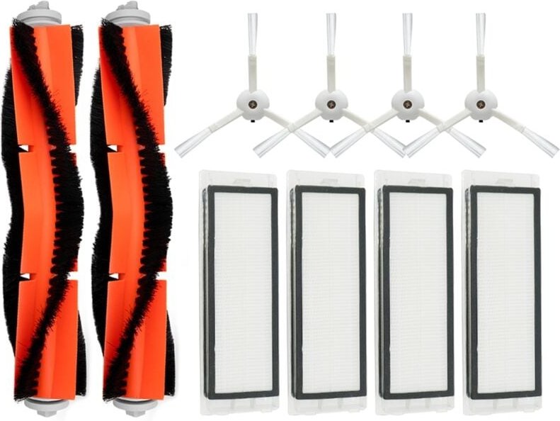 Hepa-Filter Wichtigsten Seite Pinsel für S50 S51 SDJQR01RR SDJQR02RR Staubsauger Ersatz Teile Zubehör