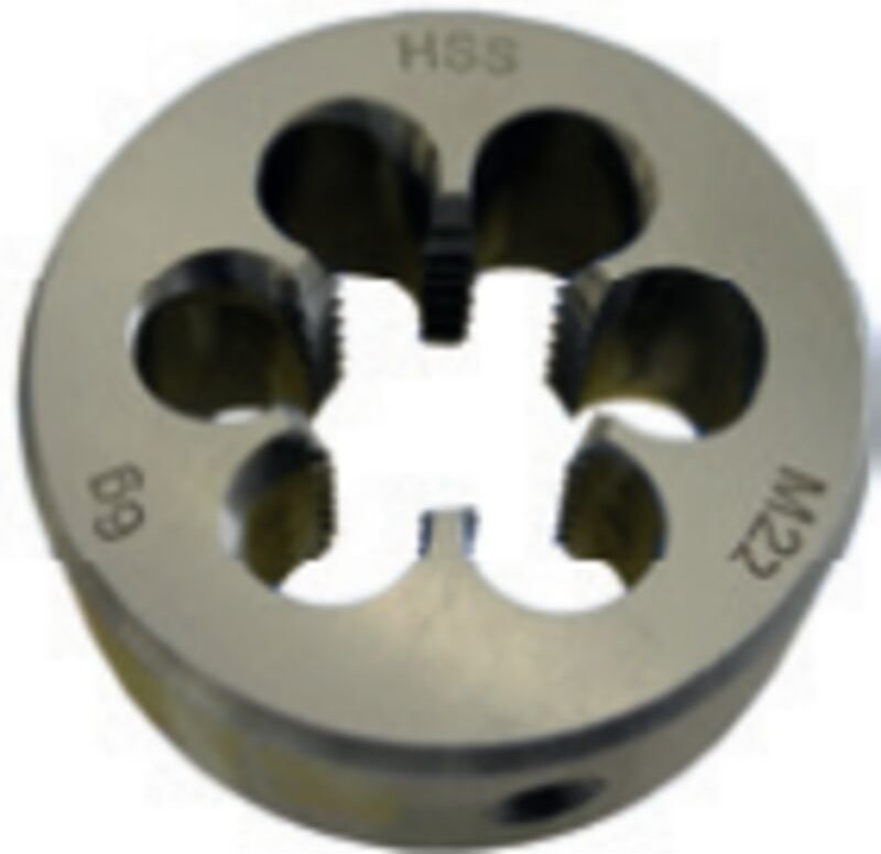 Schneideisen hssg en 22568 b mit Schälanschnitt m 4