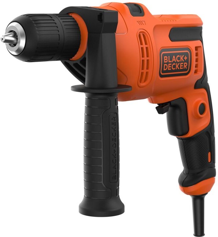 Black&decker - Black & Decker BEH200K-QS Bohrmaschine 2900 rpm Keyless 1.67 kg Schwarz, Orange