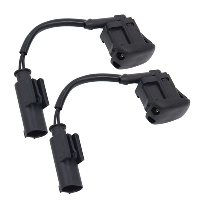 1 Paar Neue Beheizte Scheibenwaschdüsen 61668361039 für 5er E39 1997-2003 525I 528I 530I M5