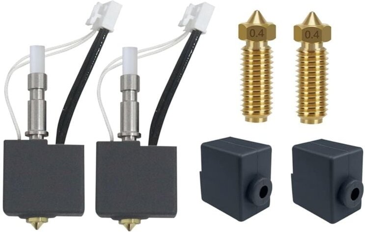 2Packs 3D-Drucker für S1 Montiertes Extruder-Hotend-Kit S1/Combo/Pro-Druckerersatz