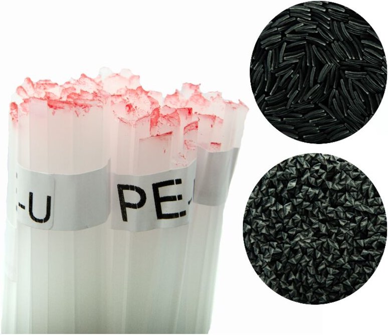 Rosfix – Schweißdraht für PE-Kunststoffe 100g, 42cm, Weiß Schmelzpunkt 260-320°C, PEHD, PELD, PEMD, LLDPE Ideal für Spri...