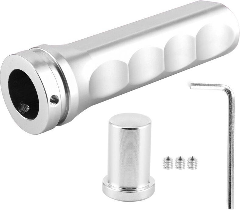 NIZUUONE Universal Handbremsabdeckung Anti-Rutsch-Schutz (A (silber)).