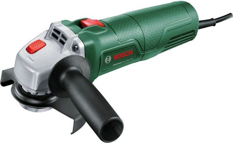 Kompakter Winkelschleifer UniversalGrind 750-115 (750 w, zum Schleifen, Trennen und Bürsten, im Karton) - Bosch