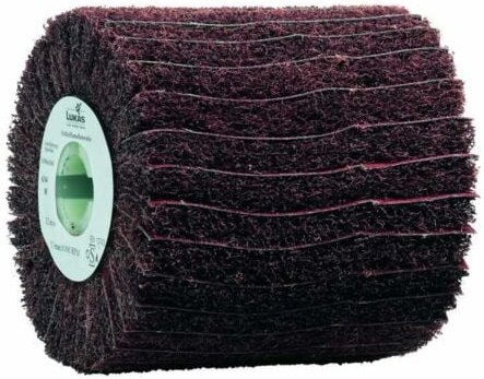 Lammellenbürste Fächerschleifer 100 x 100 mm Körnung 80 A104/80 mittel - Lukas