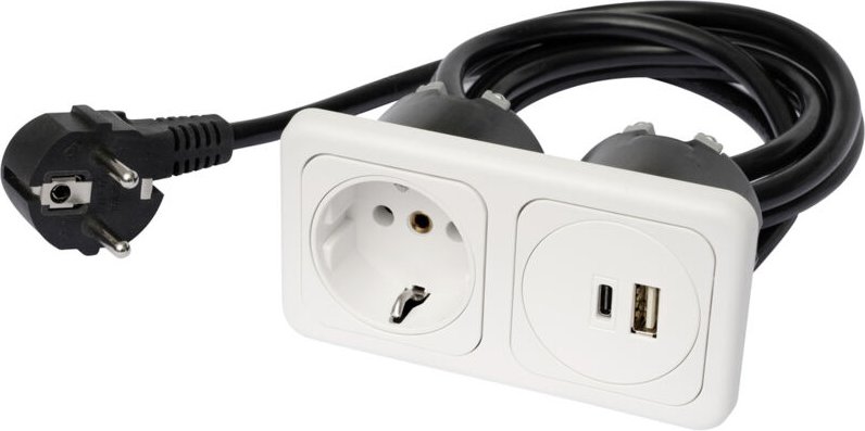 Inprojal Elektrosysteme - 9016-118.81 Einbau-Steckdose mit usb-c®, mit USB-Ladeausgang, Power Delive