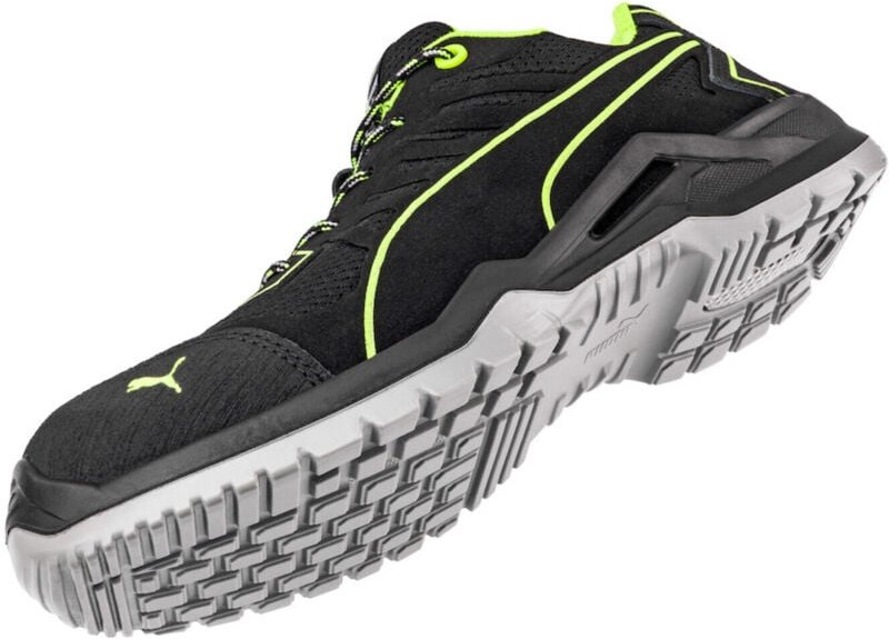 Puma Safety Shoes - puma Fuse tc Green Low 644210-46 esd Sicherheitsschuh S1P Schuhgröße (eu): 46 Schwarz, Grün 1 St.