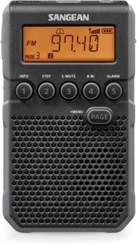 Thumbnail - Sangean DT-800 (USB-C) Black