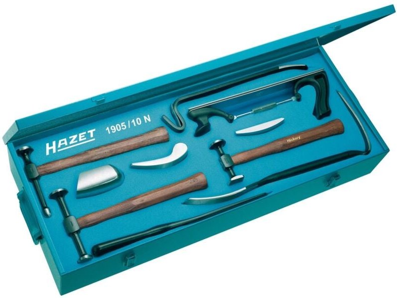 Hazet - Ausbeulwerkzeug-Satz 1905/10N Anzahl Werkzeuge: 10