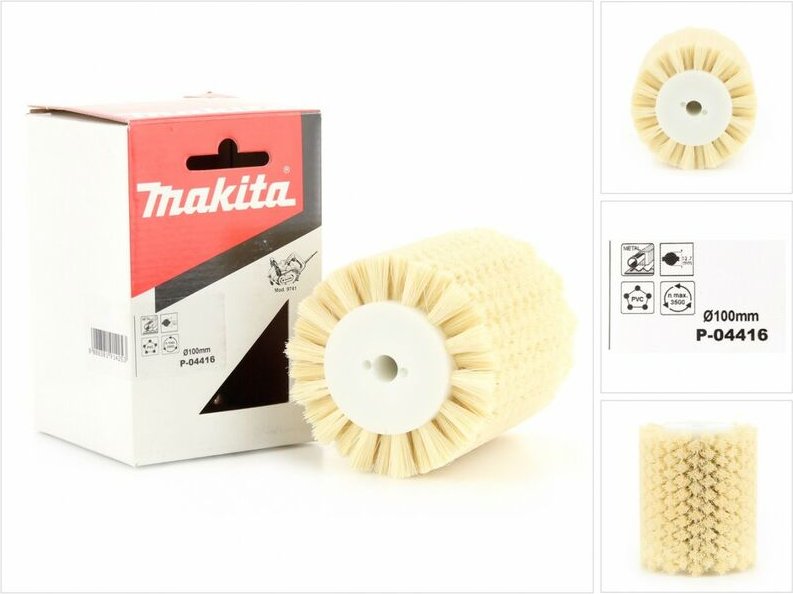 Makita - P-04416 Fiber Bürste 100 mm - kompatibel mit 9741