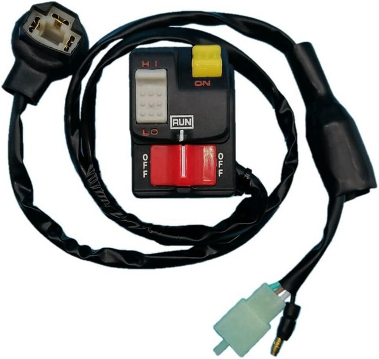 Tlily - 35200-HB9-020 L/H-Kombinationsschalter für TRX250R 250R Licht/Start/KiLL