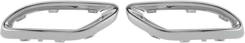 Hochglänzender verchromter Endrohrdeckel, Ersatzabdeckung für Mercedes-Benz A B C E GLC Klasse CLS W177 W247 W205 W213 X...