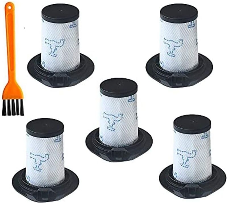 5 Stück Serienfilter für 460 All-in-One RH92Xx und Flex 560 RH94Xx Staubsauger, Teile ZR009002 (mit Bürste geliefert)