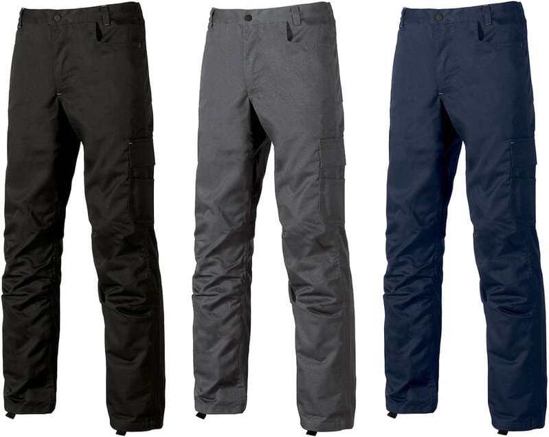 Bravo Top Arbeitshose - - Blau - Blau - U-power