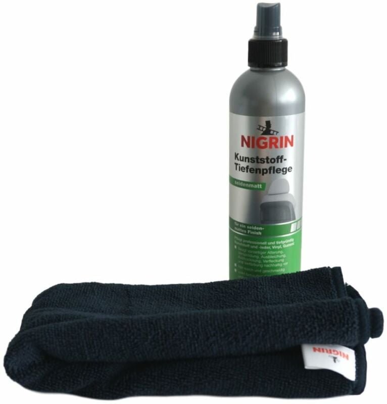 Kunststoff-Tiefenpflege 300ml Spray inkl. Mikrofaser-Tuch
