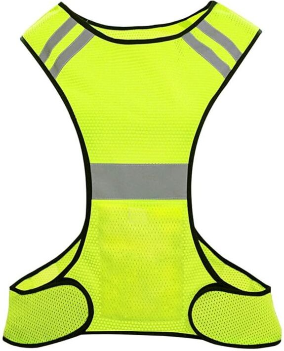 Sicherheitsweste, reflektierende Jacke, gut sichtbare Laufweste für Radfahren, Motorrad, Wandern, Laufen, Joggen.