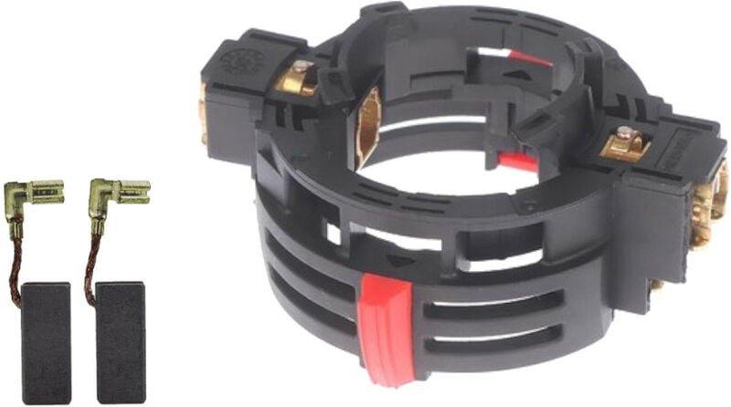 Trade-shop - Motorkohlenhalter / Bürstenbrücke inkl. Kohlen kompatibel mit Bosch gbh 2-22 re, gbh 2-22 ap, gbh 2-23 re, ...