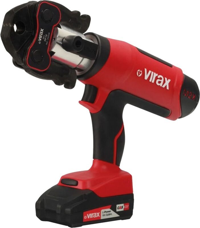 Elektro-mechanische Presse Viper M2X + v 12-14-16-18-22 + 2 Akkus - 253562 - Virax