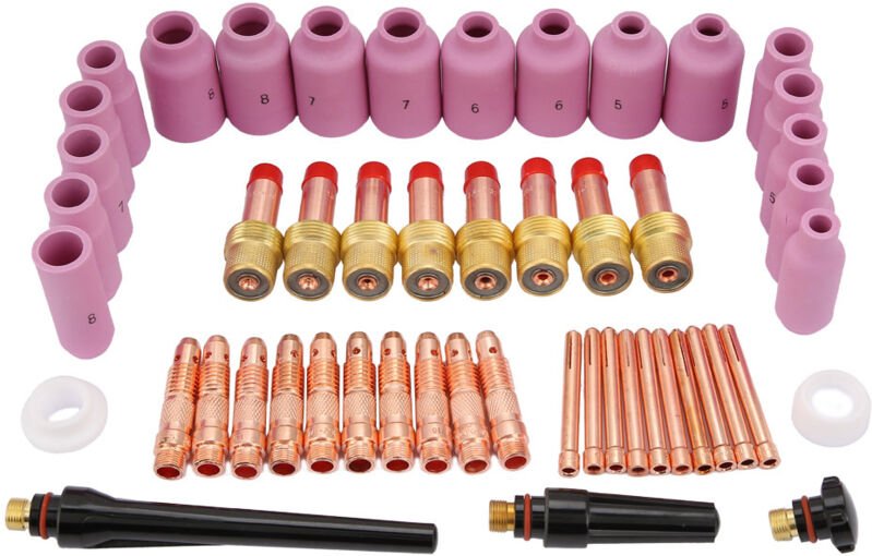 51-teiliges Set an WIG-Schweißzusatzwerkstoffen für die WP-17/18/26-Serie