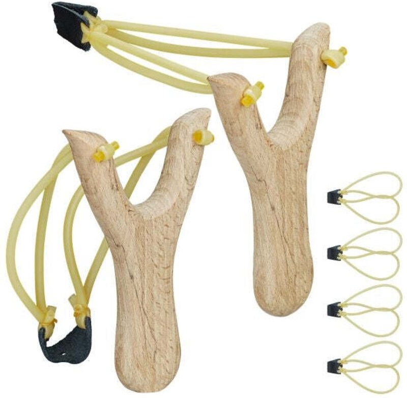 Wooden catapult set of 2
