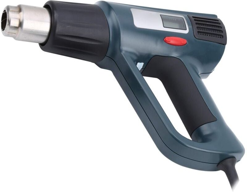 Heißluftpistole, 2000 W, 220 V, Heißluftgebläse, Lötpistole, mit LCD-Digitalanzeige und einstellbarer Temperatur, für De...
