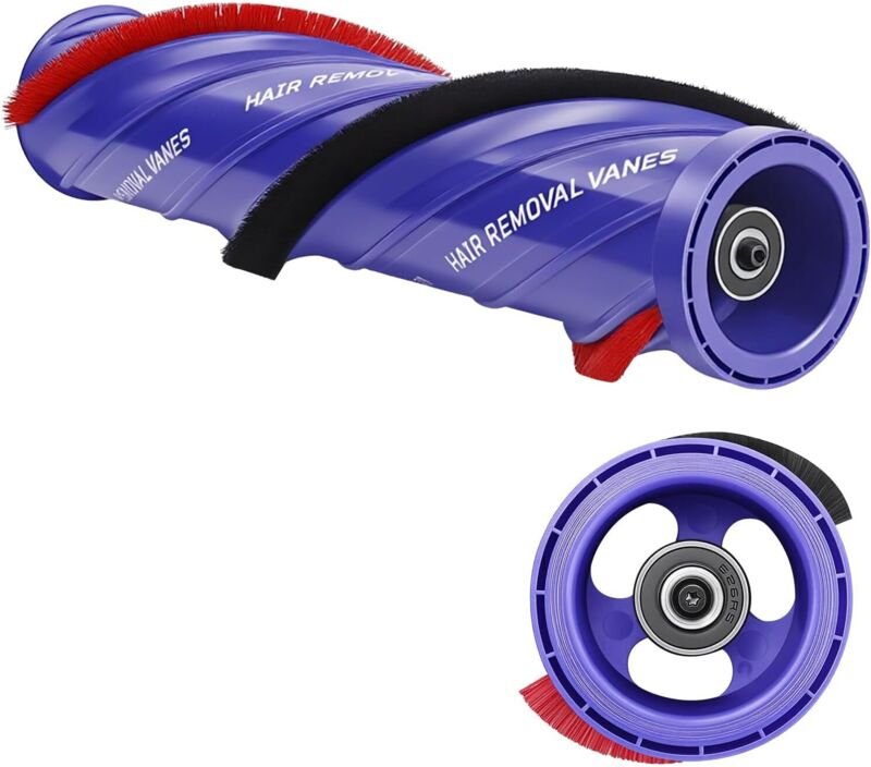 Ersatz-Bürstenrolle für Dyson Anti-Tangle Vakuumkopf, kompatibel mit Dyson V10 SV12 SV27 Anti-Verheddern schnurlose Stau...