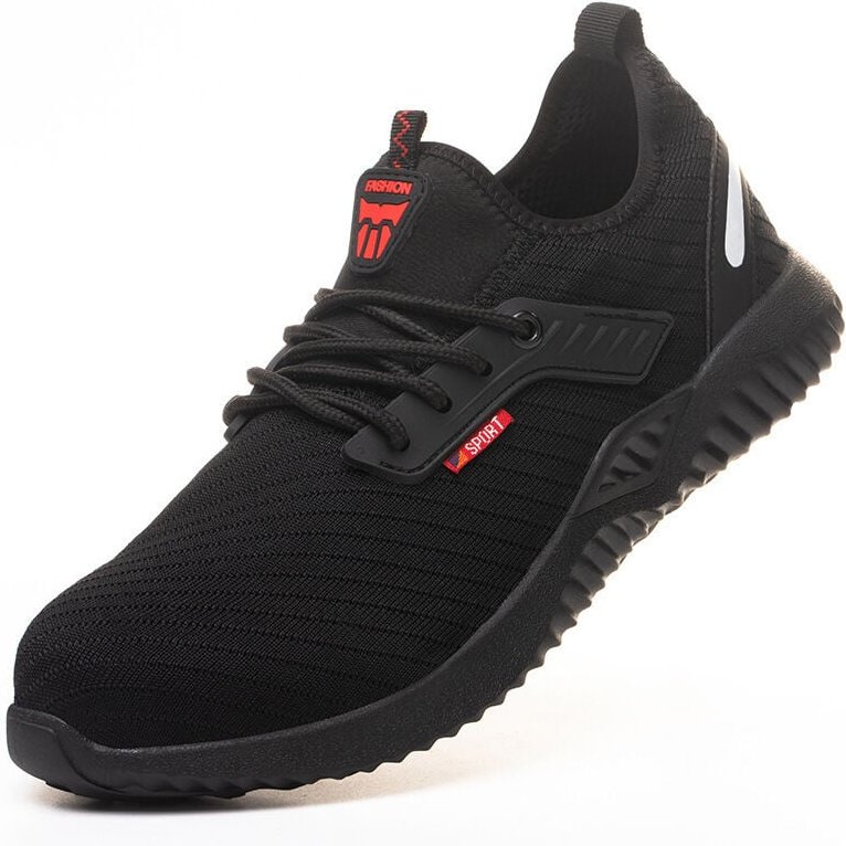 Stahlkappenschuhe, passend für internationale Größen 270 44, leichte, unzerstörbare Arbeits-Sneaker für Herren und Damen...