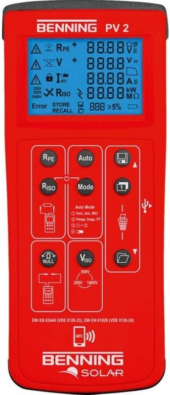 Installationstester PV2 Benning