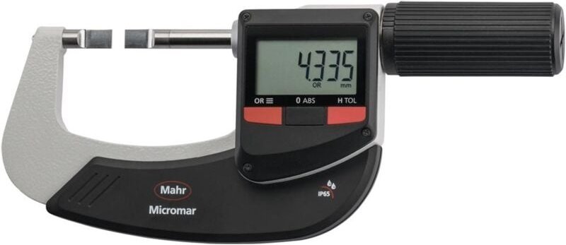 Bügelmessschraube digital schneidenförmige Messflächen 40 EWRi-S 25-50mm MAHR