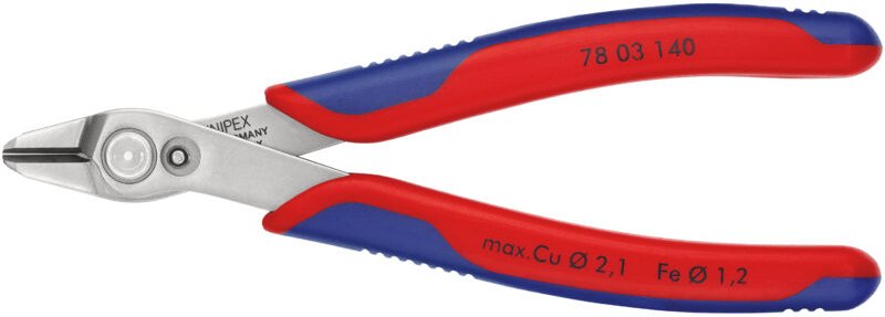 Knipex - 78 03 140 Electronic Super Knips xl mit Mehrko.-Hülle 140 mm