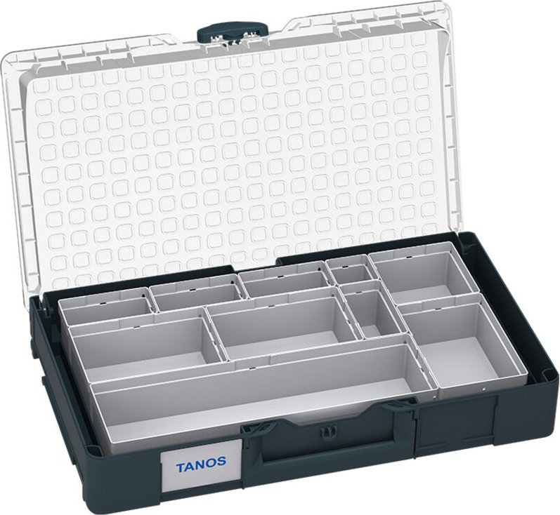 TANOS Systainer³ Organizer L mit 20 ESB anthrazit(RAL 7016)
