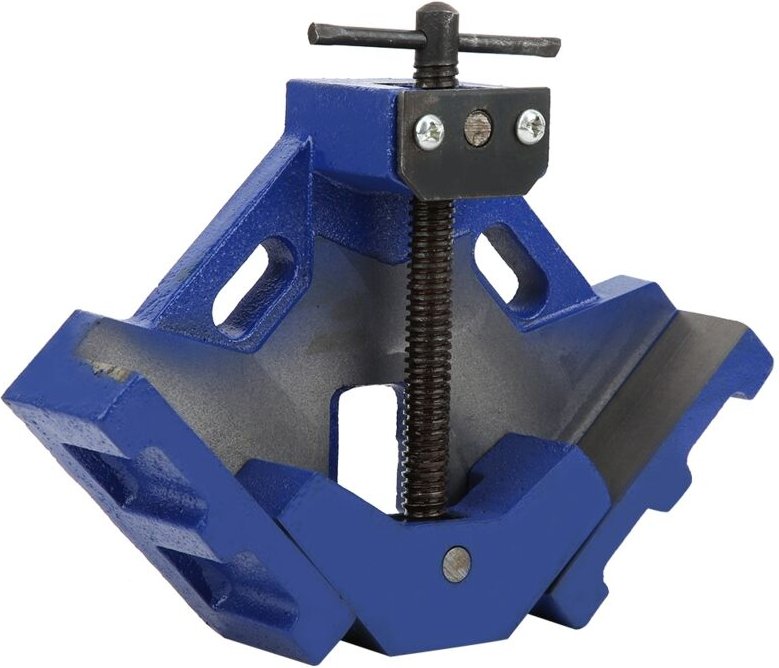 Winkelklemme aus Gusseisen mit Einzelgriff, rechtwinklige Klemme, Schweißerwerkzeug, Hardware-Zubehör, 4-Zoll-Holzklemme...
