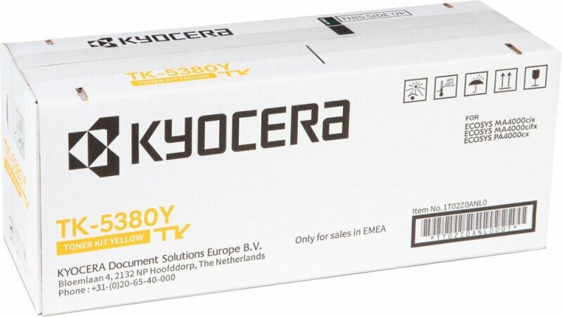 Toner Kyocera TK-5380Y PA4000/MA4000 Serie Yellow (1T02Z0ANL0)