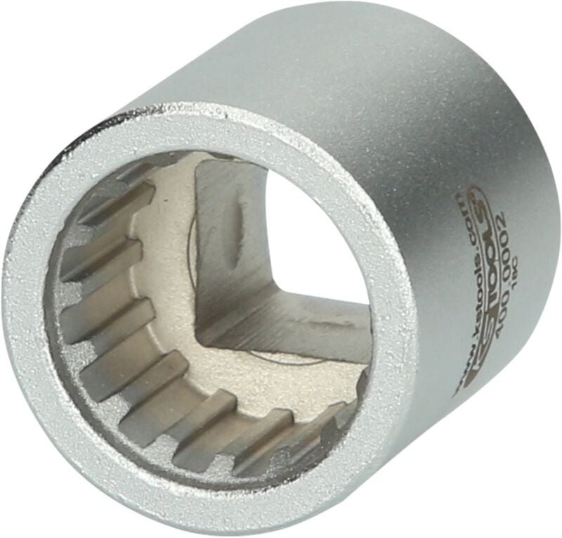 1/2' Spezial Stecknuss mit Sonderprofil, matt, 30 mm