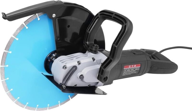 Gojoy - Elektrische Betonsäge Kreissäge, 14 Zoll Steinsäge, max. Geschwindigkeit 3800 U/min, 5800 w, Motor Kupfer Nickel...