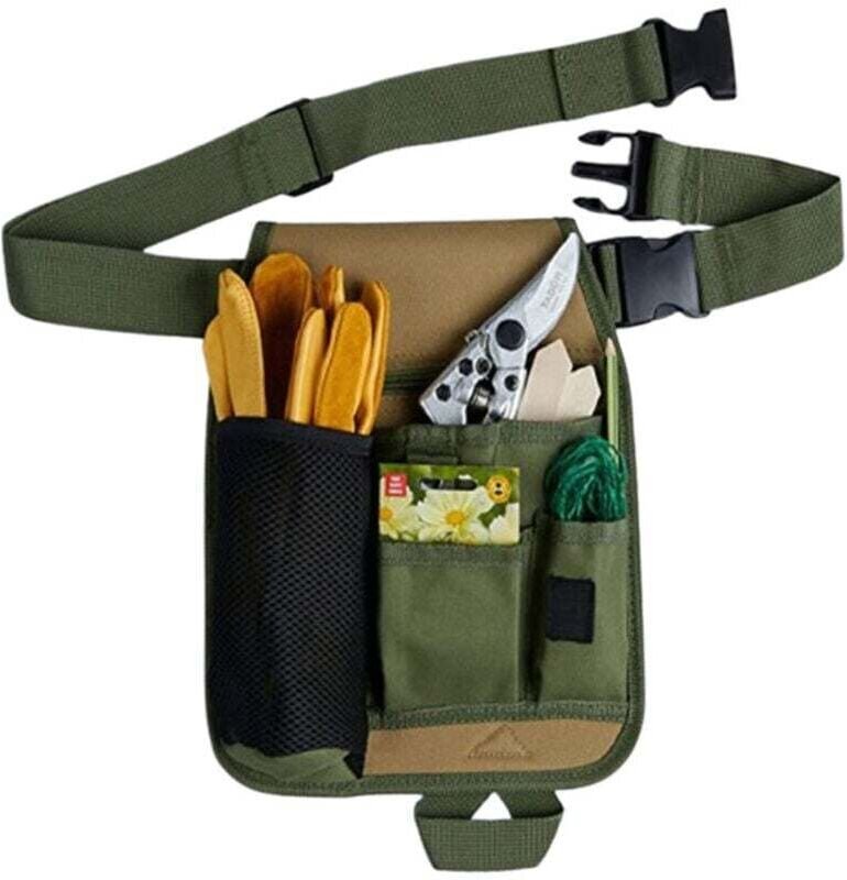 Pratica borsa porta attrezzi da giardino - Grembiule unisex per lavori idraulici, fioristi, falegnameria, fai da te - co...