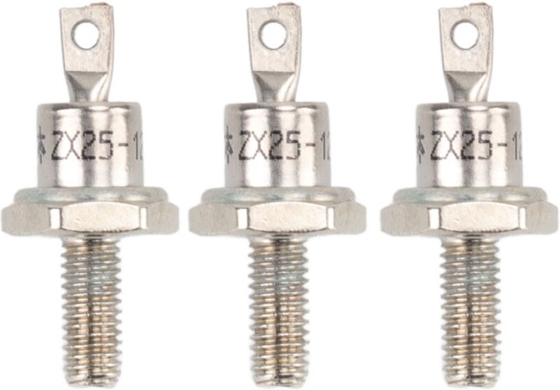 3-teiliges Spiral-Gleichrichterdiodenmodul, 25 A, hochfestes Eisen, als Ersatz für Generatoranoden