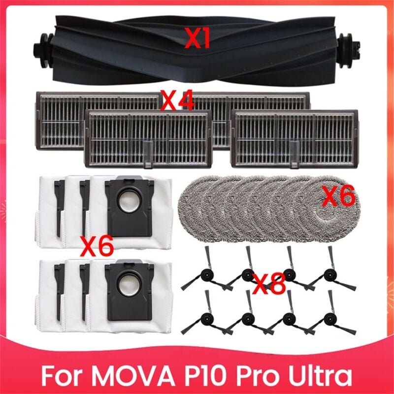 Staubsauger-Ersatzteile für den P10 Pro Ultra Roboter