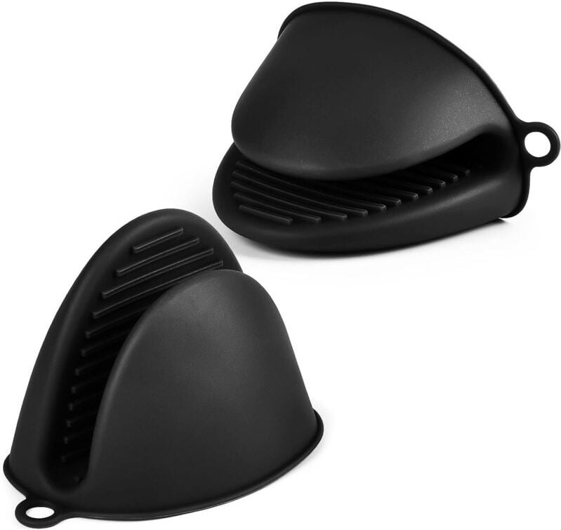 1 Paar Mini-Ofenhandschuhe aus Silikon, hitzebeständig, niedlich und einfach zu handhaben, kleine Kochhandschuhe, Handsc...